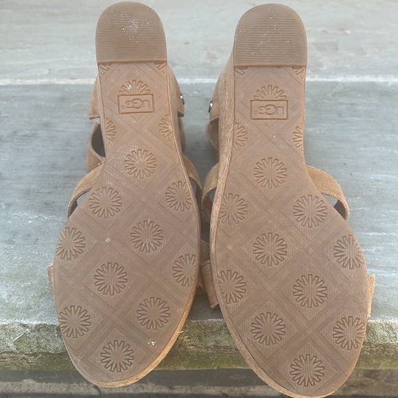 UGG espadrille sandals in Tan - Picture 4 of 6
